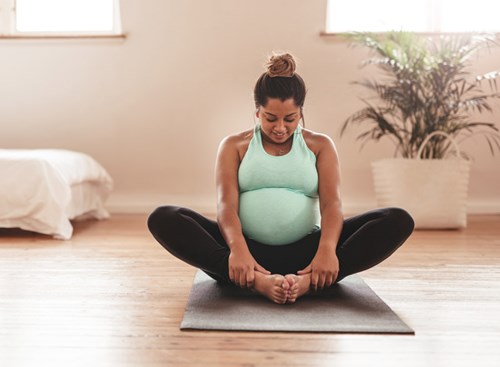 Low-impact exercise like yoga can help women maintain their flexibility and muscular strength throughout pregnancy.