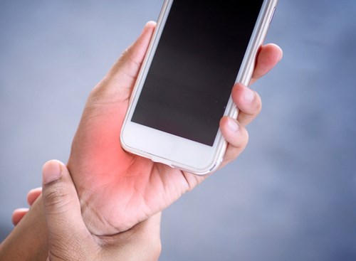 Too much texting can exacerbate De Quervain's tenosynovitis, or tendonitis in the fleshy part of the thumb near the wrist.