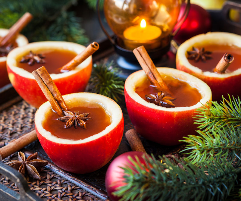 festive natural cinnamon treats