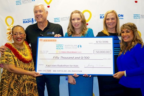 A record-breaking individual donation of $50,000 came from Wilson Homecare.