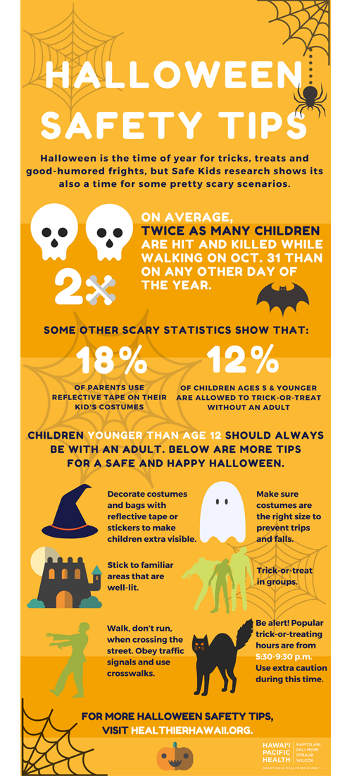 Download this checklist to have a happy, healthy Halloween.