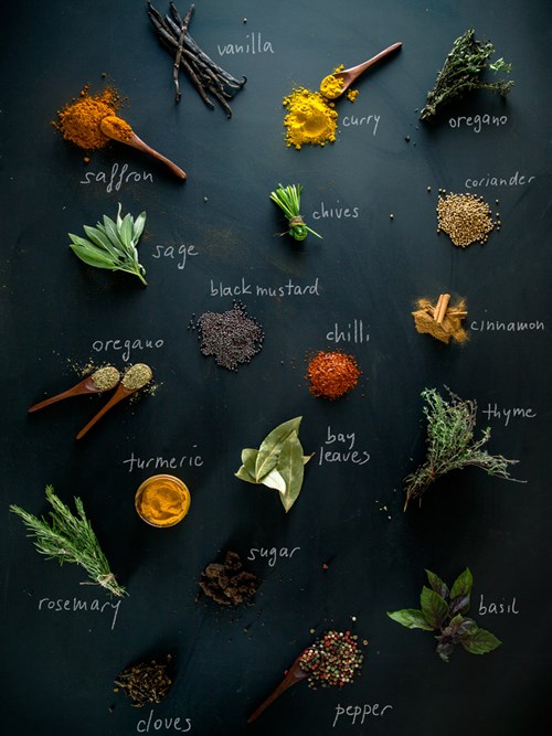 Keep an eye on the oven if using fresh herbs and spices so that they don't burn!