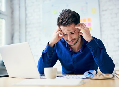 It's normal to feel stress over a looming deadline at work – in fact, it can be a good way to spur you into action! But if negative thoughts prevent you from getting your job done or begin to interfere with other areas of your life, consider seeking assistance from a qualified medical professional.