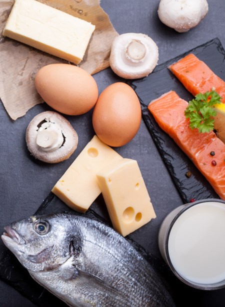 Pair calcium-rich foods with those high in vitamin D, such as salmon, eggs and mushrooms.