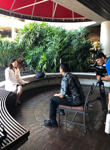 Pali Momi Medical Center Surgical Oncologist Dr. Briana Lau-Amii sat down with Hawaii New Now reporter Steve Uyehara for a pre-recorded interview about patient Cheri Beddow.