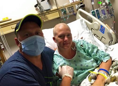 Kevin served as Casey's rock throughout her entire cancer journey.