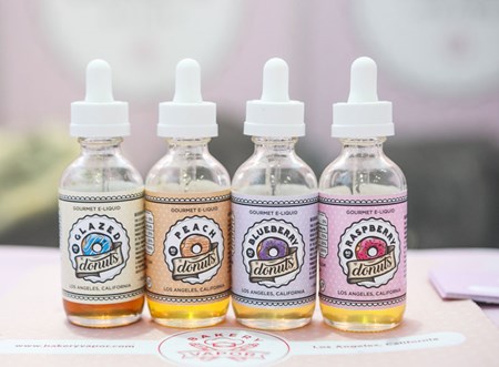 While nicotine is the main ingredient in e-cigs, vaping liquids come in enticing flavors like bubble gum, juicy fruit and even glazed donuts to appeal to a younger user.