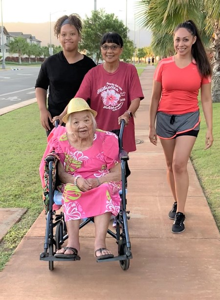 This four-woman team is ready to tackle 6.2 miles (or 37.2 miles total, if you're counting) in the Hawaii Pacific Health Women's 10K on May 5, 2019.