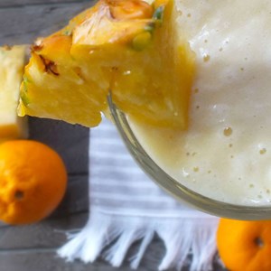 This Pineapple Orange Dreamsicle Slushie recipe is a satisfying solution to summer’s unrelenting heat ...
