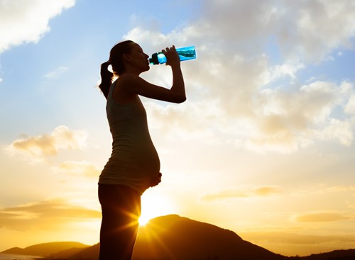 Hiking is a good way to stay active during pregnancy, but be wary of terrain that may be too rocky, steep or climb to elevations higher than 6,000 feet. And don't forget to stay hydrated!