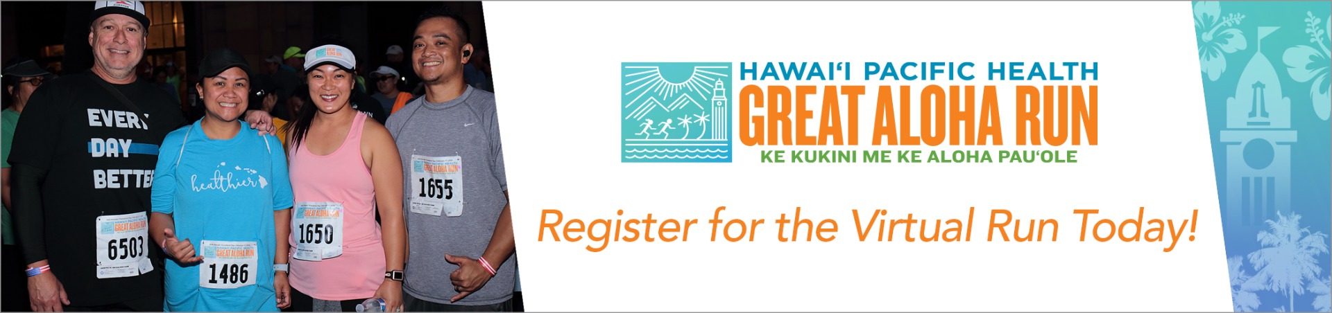 Great Aloha Run banner