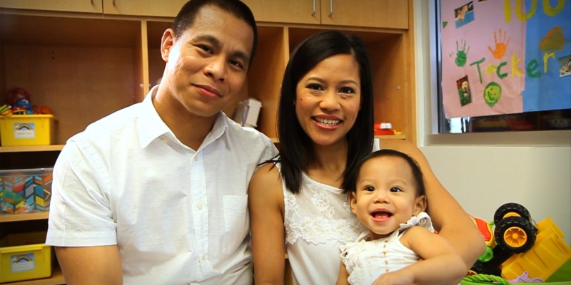 Sophia Manansala and her family