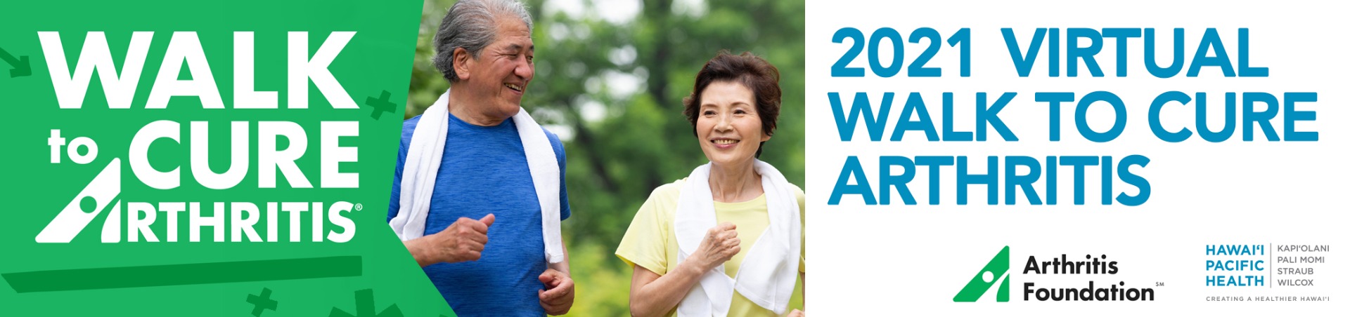 Virtual Walk to Cure Arthritis banner