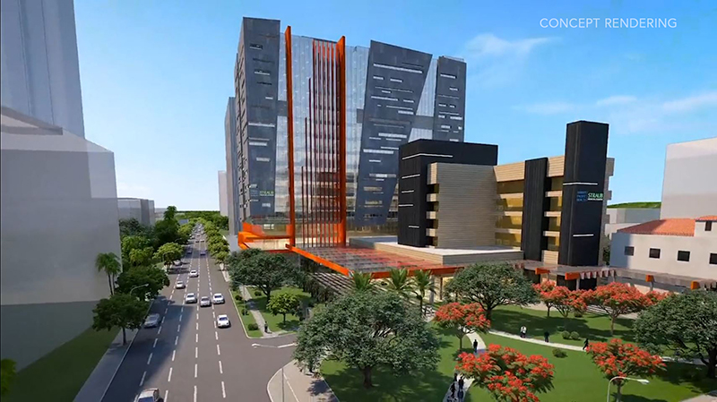 Concept rendering of future Straub health care campus