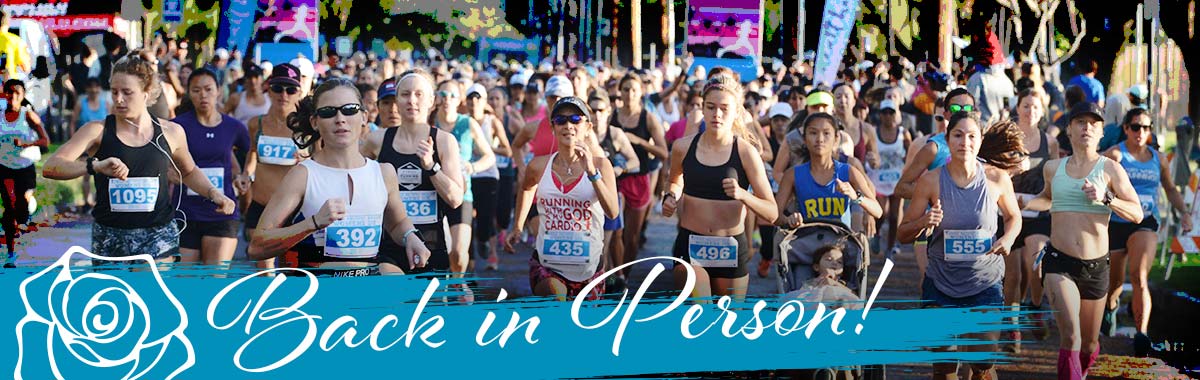 Back In Person! Women's 10K participants