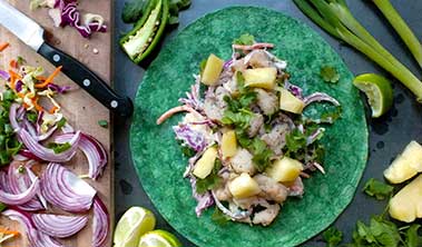 Island Opah Rainbow Wraps