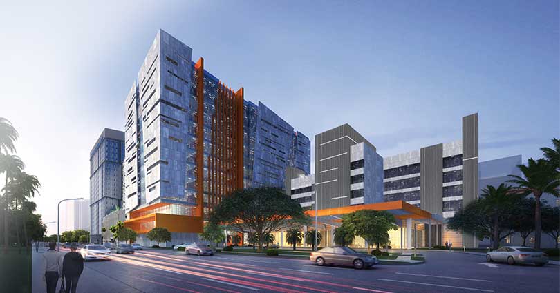 Artist's rendering of future Straub Medical Center.