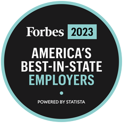 Forbes 2023 America's Best-in-State Employers Logo