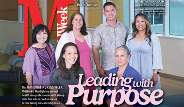 MidWeek Cover Spotlights HPH Nurses in Honor of National Nurses Week.