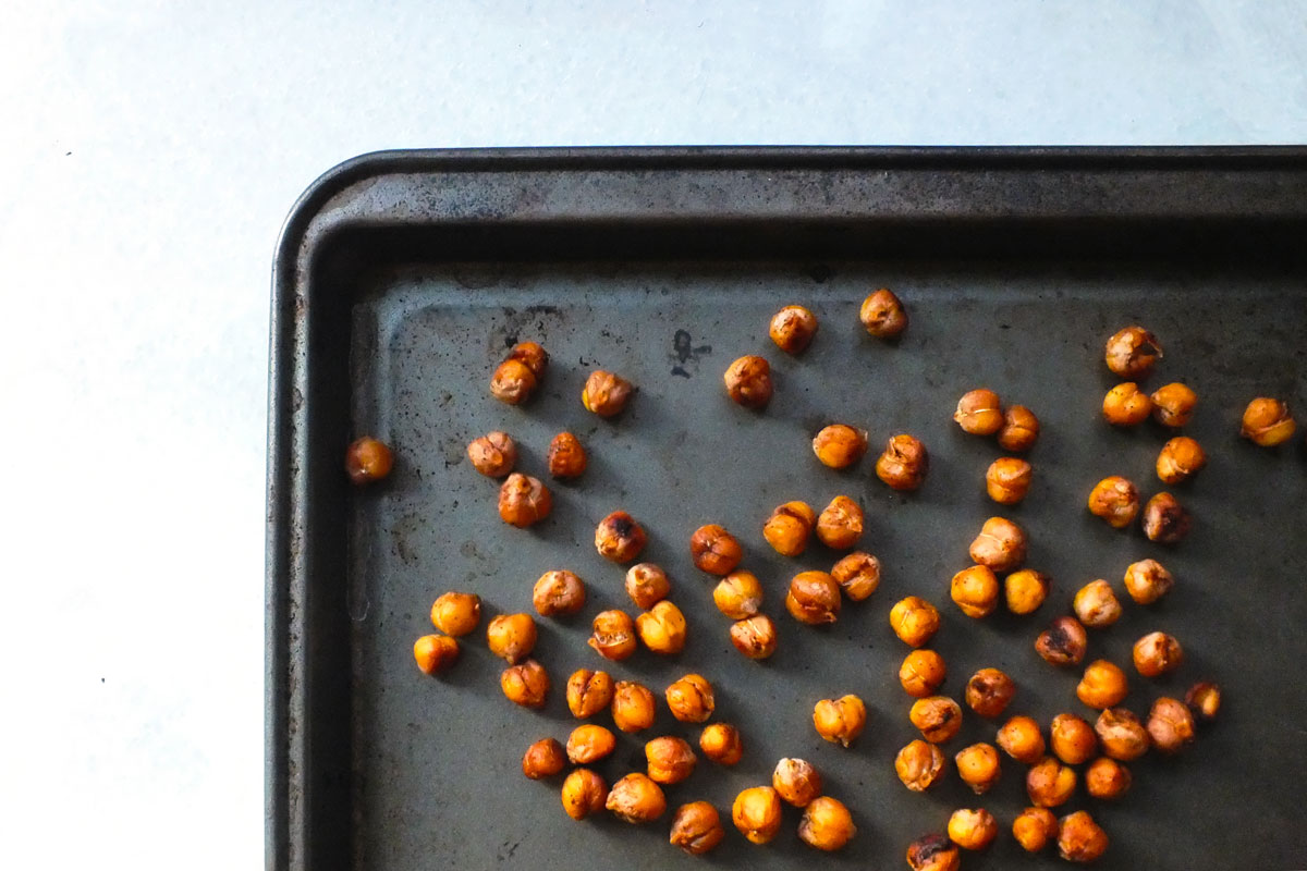 Smoky Spiced Roasted Chickpeas