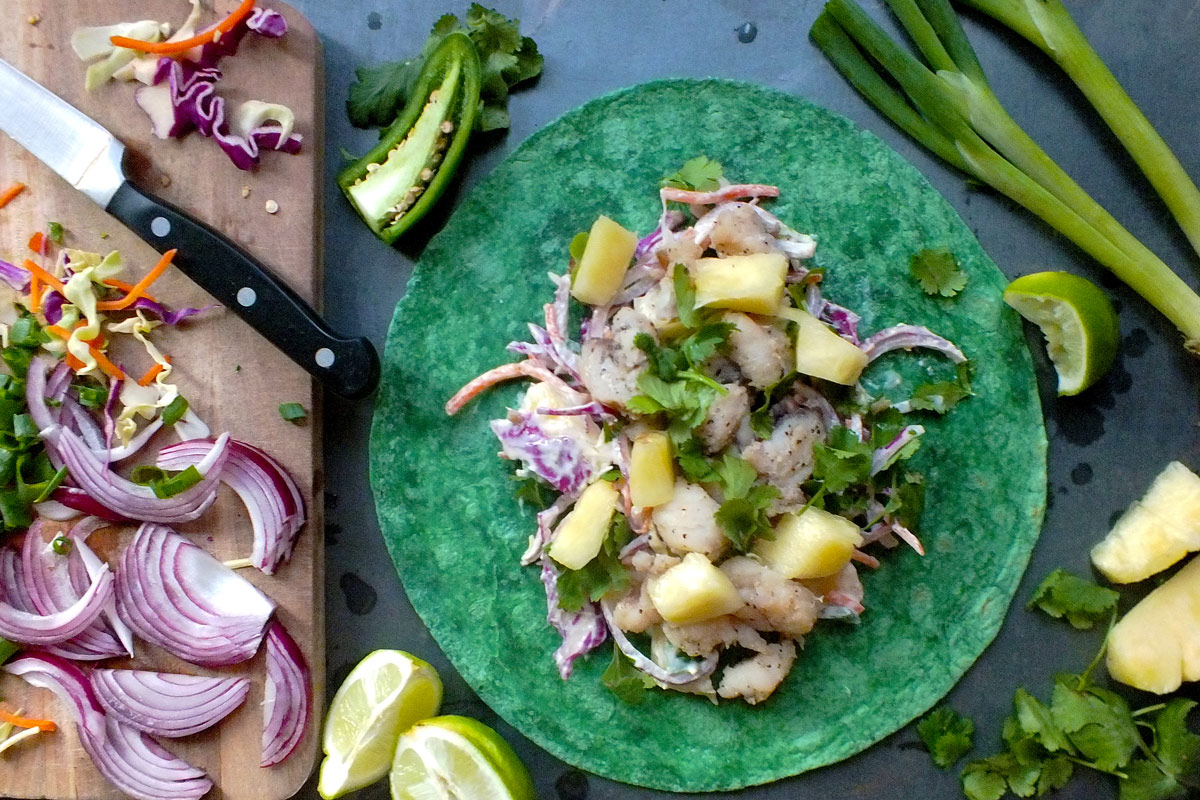 Island Opah Rainbow Wraps