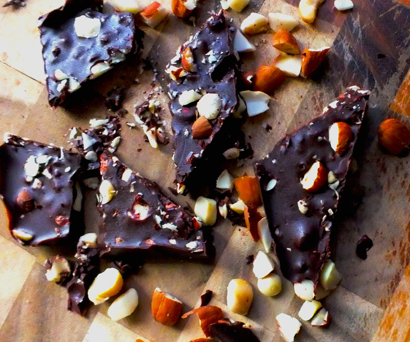 Chocolate Nut Bark