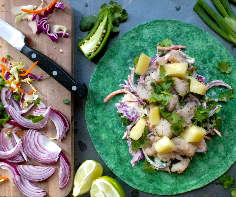 Island Opah Rainbow Wraps