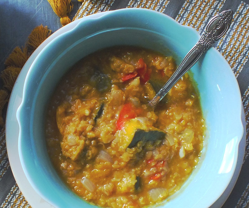 Bowl of Kabocha Chili