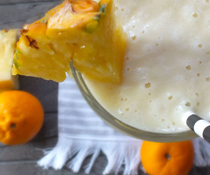 Pineapple Orange Dreamsicle Slushies