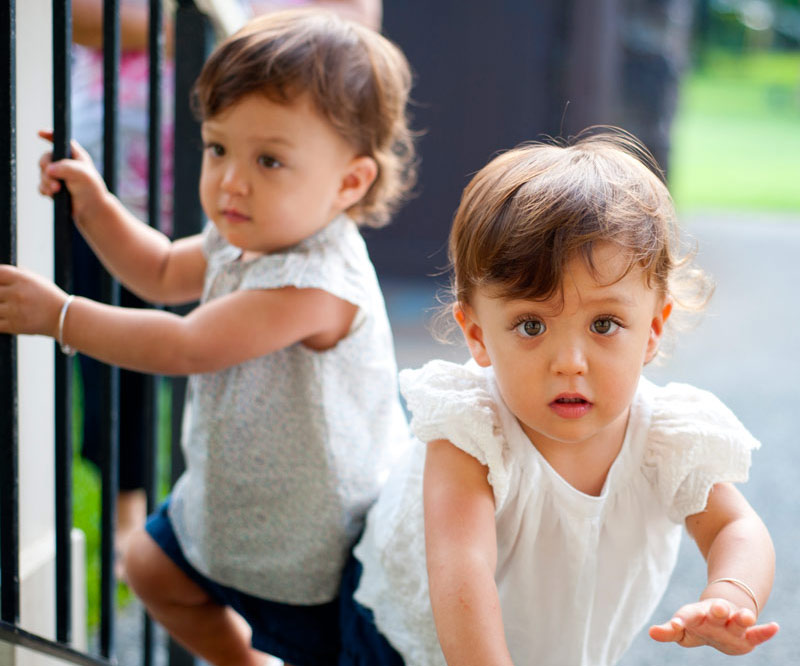 Ella and Kenzie Kamakani