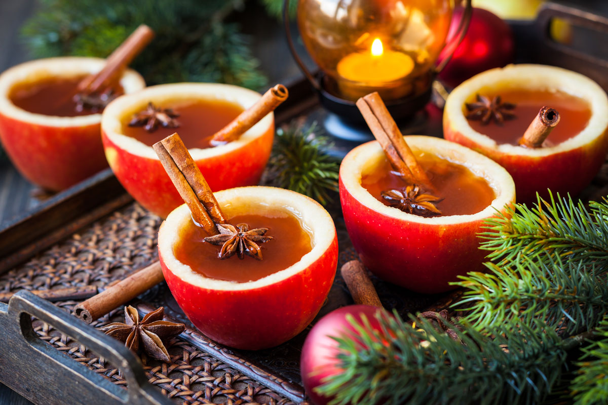 festive natural cinnamon treats