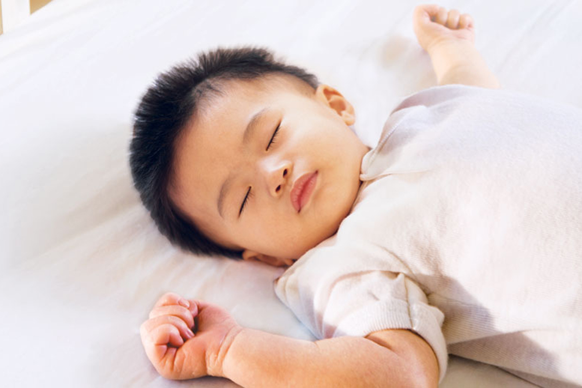 a child sleeping