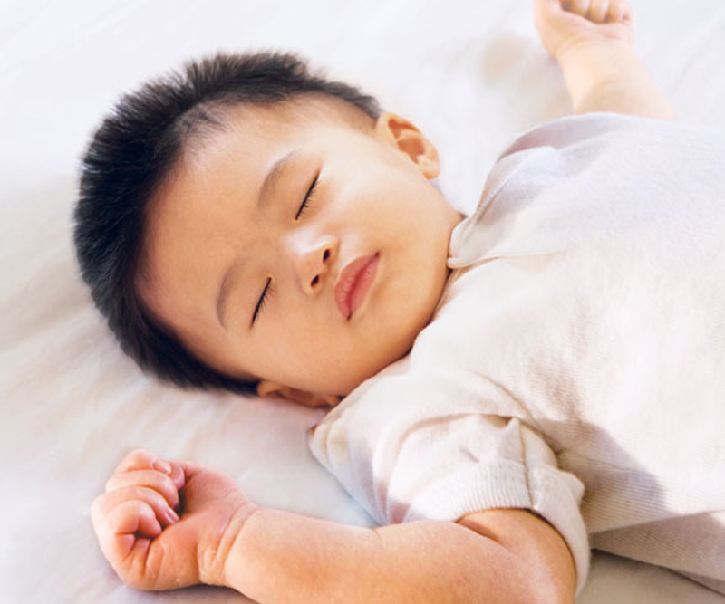 a child sleeping