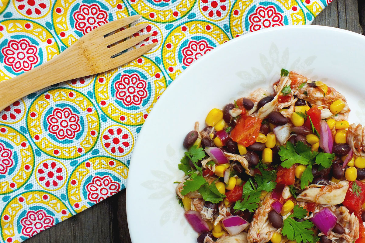 plate of salad