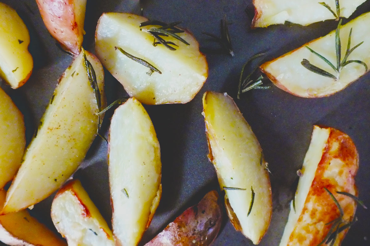 Rosemary Roasted Steak Fries