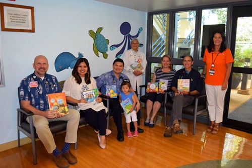 KMC pediatricians (pictured is Eva LaBarge (right), Community Benefits manager)