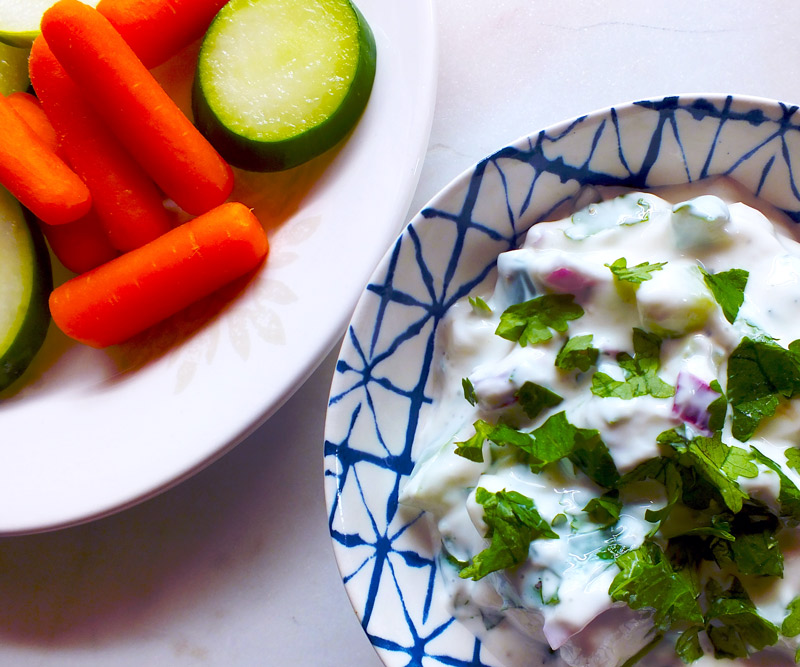 Cilantro Mint Raita