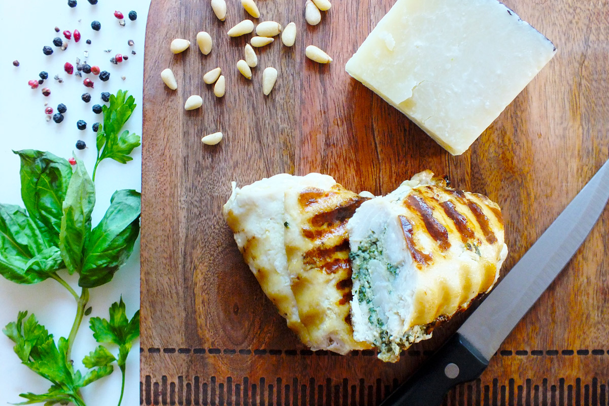 Fish Roll-Ups with Triple-Herb Pesto Ingredient