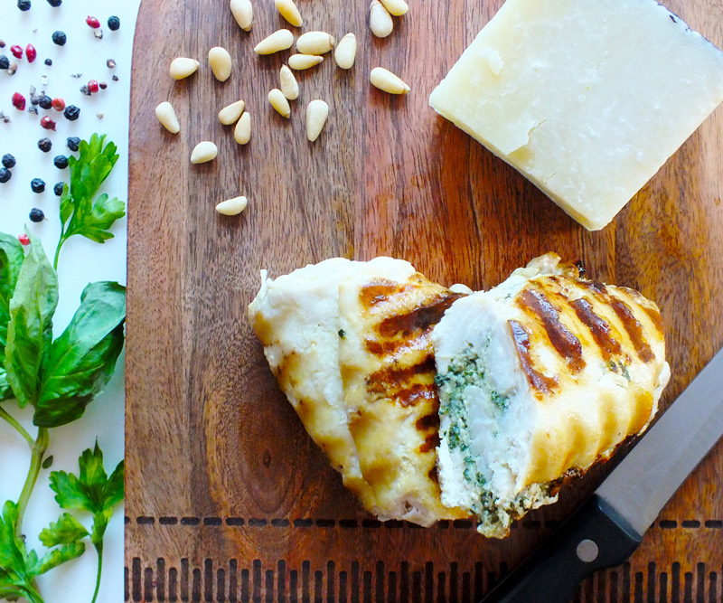 Fish Roll-Ups with Triple-Herb Pesto Ingredient