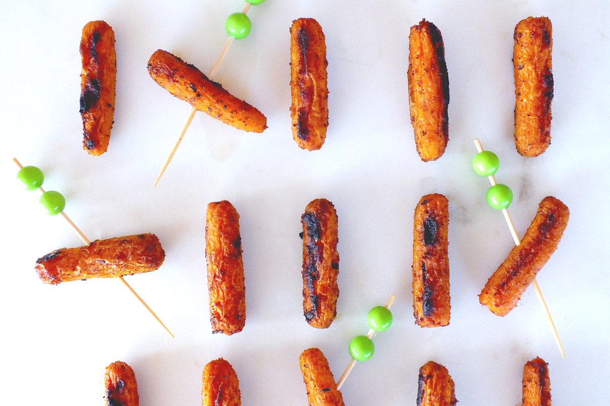 Mini Cocktail Carrot Dogs