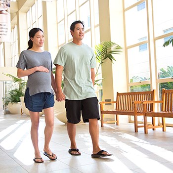 couple walking together