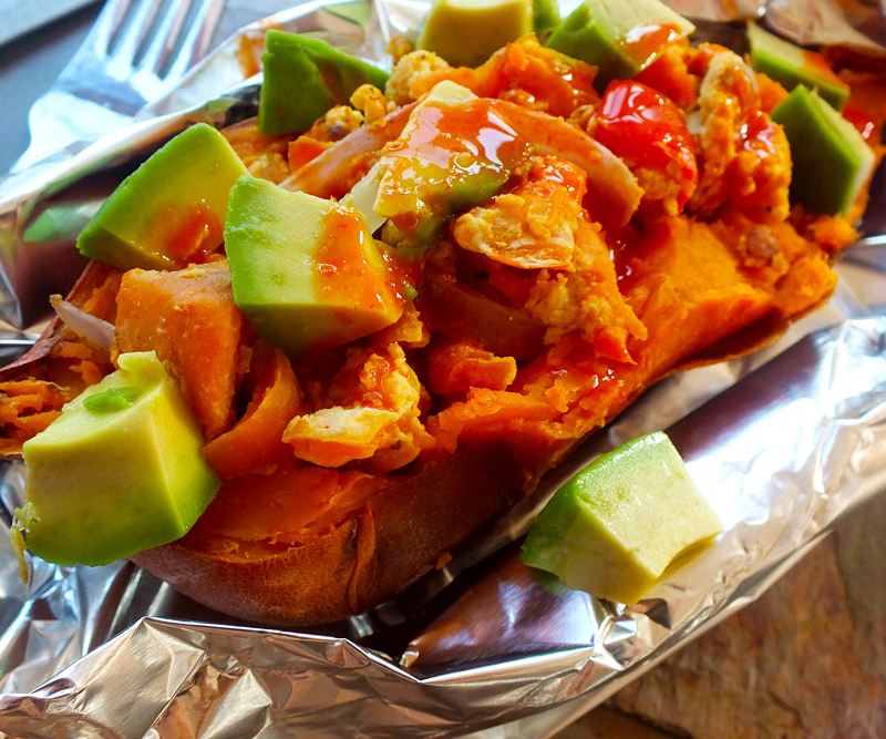 Southwestern Stuffed Sweet Potatoes