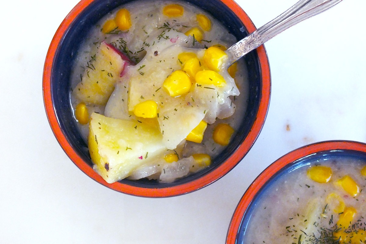 Coconut Corn Chowder