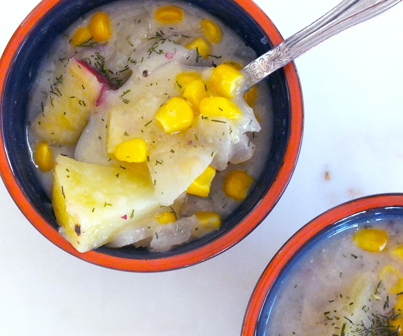 Coconut Corn Chowder