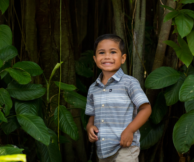 Kaiolu DeRamos smiling