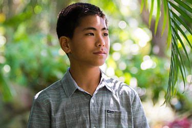 photo of child Keao Miyahira