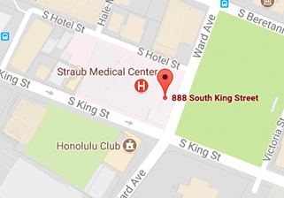 Map of Straub Medical Center