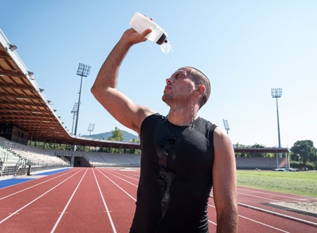 Staying hydrated before, during and after activities is essential to preventing heat illnesses.