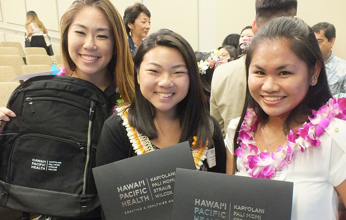Students at Hawaii Pacific Health