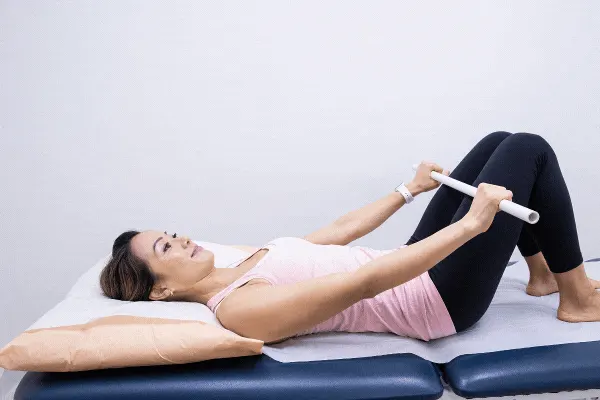 Animated gif showing Wand exercise.